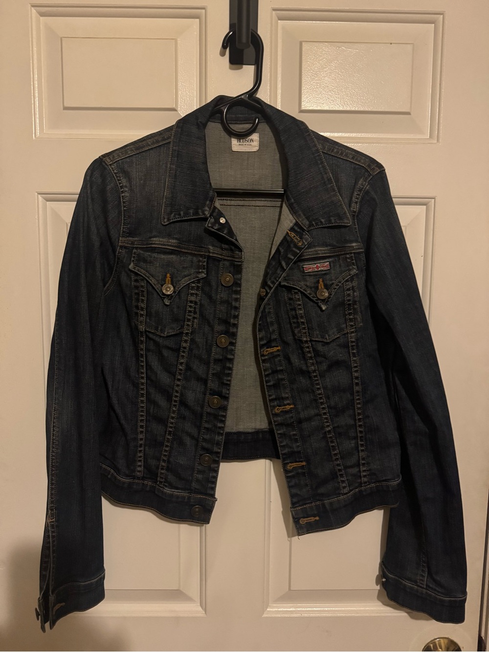 Hudson Jeans Dark Blue Denim Jacket
